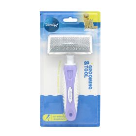 Pet Fashion Metal Needle Cleaning Comb For Removing Floating Hair