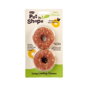 Pet N Shape Long Lasting Chewz Ring 2.5 in 2 Pack