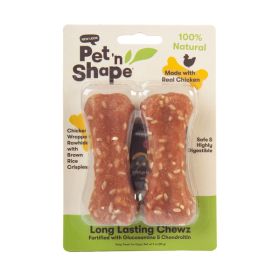 Pet N Shape Long Lasting Chewz Bone 4 in 2 Pack