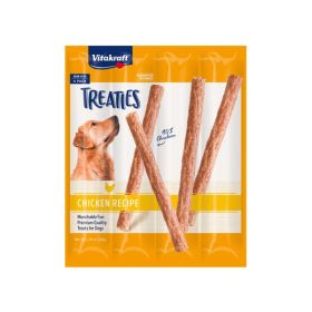 Vitakraft Treaties Smoked Chicken Recipe Dog Treat 1.69 oz 4 Piece