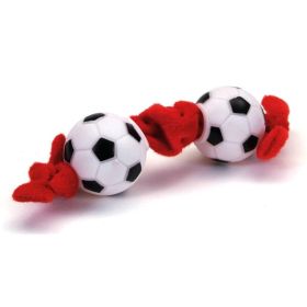 Lil Pals Plush and Vinyl Soccer ball Tug Toy Basketball Brown 8 in