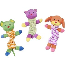 Spot Lil Spots Plush Dog Toy Bungee Assorted 9 in