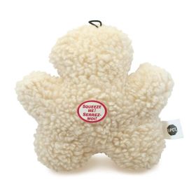 Spot Fleece Dog Toy Chewman Other Natural 8 in