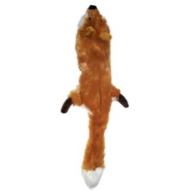 Skinneeez Forest Series Dog Toy Fox Tan Mini