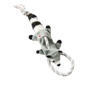 Skinneeez Tugs Dog Toy Forest Raccoon Multi-Color 14 in