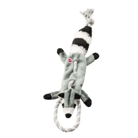 Skinneeez Tugs Dog Toy Forest Raccoon Multi-Color 23 in