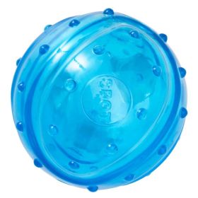 Spot Play Strong Scent-Station Ball Dog Toy Bacon Blue 2.75 in