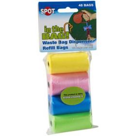 Spot In the Bag Refill Bags Yellow; Pink; Green; Blue 4 Pack