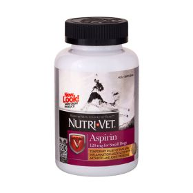 Nutri-Vet K9 Aspirin Liver Chewables Small Dogs 100 Count