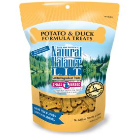 Natural Balance Pet Foods L.I.T. Duck and Potato Dog Treat 8 oz