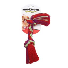 Mammoth Pet Products Cotton Blend Color Rope Bone Dog Toy Assorted 9 in Small