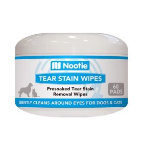 Nootie Dog Wipe Tear Stain Aloe 60 Count