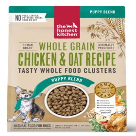 The Honest Kitchen Dog Cluster Puppy Whole Grain Chicken 1Lb