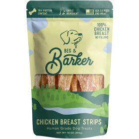 Beg and Barker Dog Strips Chicken Breast 10Oz