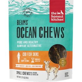 The Honest Kitchen Dog Beams Ocean Chews Cod Small 2.75Oz