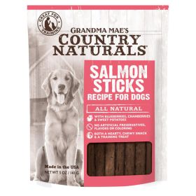 Grandma Maes Country Naturals Grain Free Salmon Sticks Dog Treats 1ea-5 oz