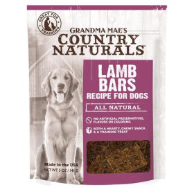 Grandma Maes Country Naturals Grain Free Lamb Bars Dog Treats 1ea-5 oz