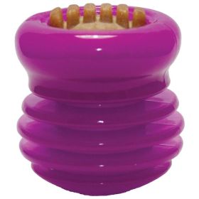 Starmark Groovy Ball with USA Made Treat Purple; 1ea-MD