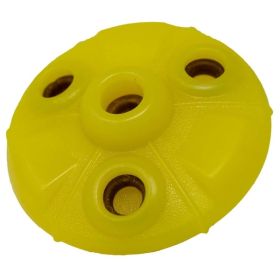 Starmark Flex Grip Treat Ringer UFO Yellow; 1ea-MD